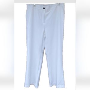 Nwot Jessica London white lined flare pants 16w